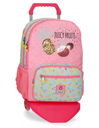 MOCHILA ADAPT C/CARRO  44CM.2C.ENSO JUICY FRUITS